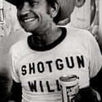 Shotgun Willie Nelson and beer