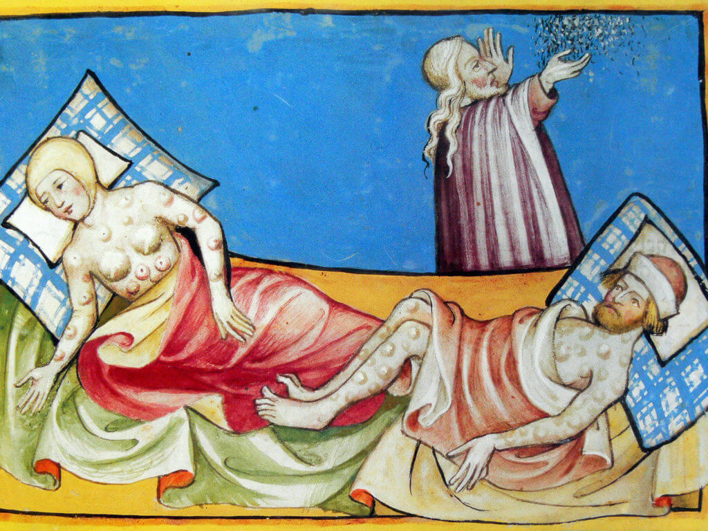 plague picture 15th century