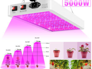 5000W LED Grow Lights Double Chips Full Spectrum
